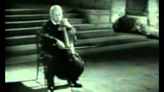 Pau Casals  JS BACH  suite num 1 [upl. by Yecad]