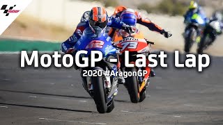 MotoGP last lap  2020 AragonGP [upl. by Fiorenze]