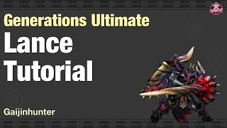 MHGU Lance Tutorial [upl. by Inger]