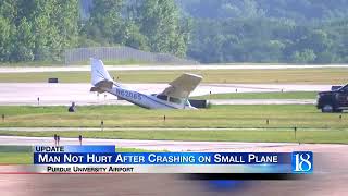 Purdue Univ Airport plane crash [upl. by Ayahs481]