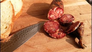 How to Make Italian Salami  Calabrian Style   Best Salami recipe uomodicasa [upl. by Neelrihs]