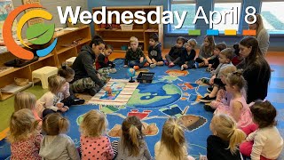 Morning Montessori Circle with Mrs T Episode 11  April 8 [upl. by Notsur]