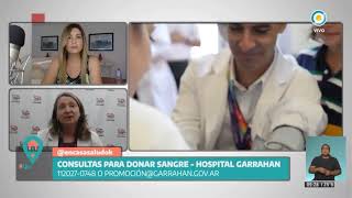 Donación de sangre en el Hospital Garrahan [upl. by Hayouqes]