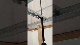 Light steel keel ceiling fixing process [upl. by Ydorb723]