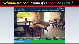 Schinoussa  Schinoussa Reviews  Schinoussa Com Reviews  Schinoussacom Know if is Scam or Legit [upl. by Hurleigh986]