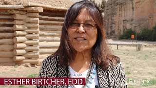 Education  Alum  NavajoNation Cohort  Fielding Graduate University Esther Birtcher EdD [upl. by Caesar]