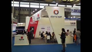 SNEC PV Power Shanghai stand builder NECC EXPO hall booth contractorYOHO EXPO [upl. by Anilatak182]