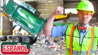 Blippi Explora el Camión de Basura  Aprende Sobre el Reciclaje  Videos Educativos para Niños [upl. by Justus291]