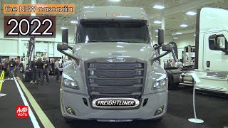 2022 Freightliner Cascadia 126 Sleeper Detroit DD15 505hp  Exterior And Interior  ExpoCam 2021 [upl. by Mulry221]