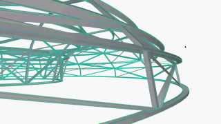 Archicad Spaceframe Walkthrough [upl. by Enelyad]