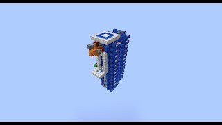 Hidden Elevator  Flush Elevator  Up and Down in Minecraft [upl. by Dnomyar853]