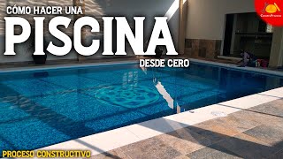 Asi Terminamos Esta PISCINA MODERNA ✅🌊 [upl. by Kehsihba]