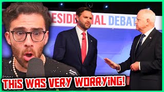 VP Debate Recap amp Highlights  Hasanabi Reacts [upl. by Rahs]