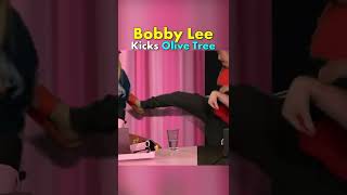 Bobby Lee Kicks Oliver Tree Way Too Hard [upl. by Ollecram]