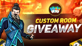 RAUNAK IS LIVE NOW 😱  FREE FIRE LIVE  UNLIMITED CUSTOM GIVEAWAY  GyanGaming ungraduategamer [upl. by Nalloh]