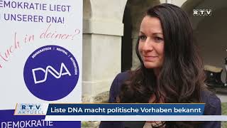 Liste DNA macht politische Vorhaben bekannt [upl. by Bilak678]