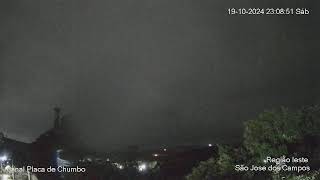 Céu de São José dos Campos Carvalho Pinto Airton Sennasempre com chuvas ao vivo e meteoros [upl. by Noma503]