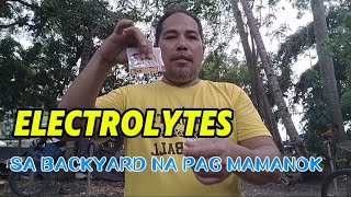 ELECTROLYTES SA BACKYARD NA PAG MAMANOK [upl. by Ainitsirk201]