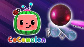 CoComelon Comes Alive with Marble Magic Percussion Tubes Instrument 🎶🌀 [upl. by Josler]