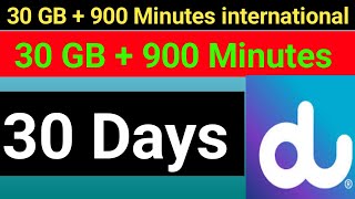 du data and call package  du data and minutes package  du data and call package monthly [upl. by Noiemad277]