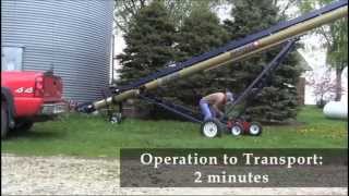 Backsaver 3 Swing Hopper to Truck Auger [upl. by Llien]