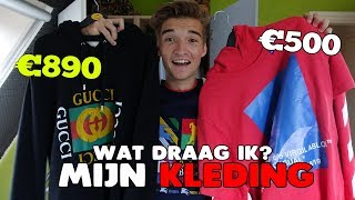 KLEDINGKAST TOUR  OFF WHITE TRUI GIVEAWAY €10000 [upl. by Kcire44]