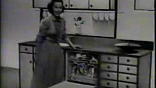 Frigidaire Automatic Spray Tube Dishwasher TV Commercial  1956 [upl. by Atinra]