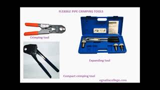 Egnatia CollegePlumber’s Toolbox Pipes Video 1 [upl. by Nnylasor]