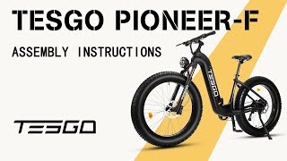 Tesgo Pioneer Unboxing and Assembly  Tesgo Bikes [upl. by Pronty]