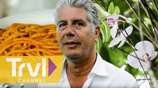 Spaghetti for Breakfast  Anthony Bourdain No Reservations  Travel Channel [upl. by Mrots]