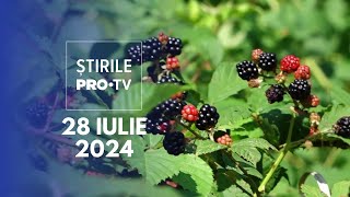 Știrile PRO TV  28 Iulie 2024 [upl. by Trepur]