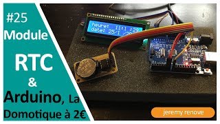 fabriquer horloge RTC arduino compteur énergie [upl. by Normand649]