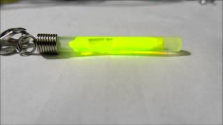 Micro Cyalume Glow Stick Test for Ultralight Survival Kit Reading [upl. by Ronym]