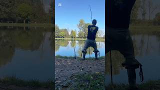 BIG STORIONE GIALLO nel SOTTORIVA fishing fishingvideo sturgeon [upl. by Lindsley]