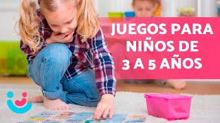 10 JUEGOS y ACTIVIDADES para NIÑOS de 3 a 5 años 🧩🧸 [upl. by Aicitan413]