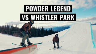 A Tour Through Whistlers XL Terrain Park with Abmskier [upl. by Mutua615]