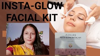 insta glow facial kit base for our facial [upl. by Garmaise]