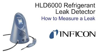 HLD6000 Refrigerant Leak Detector  How to Measure a Leak [upl. by Kendal]