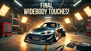 The Final Steps to Completing My Custom Widebody S2000 [upl. by Ylus]