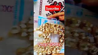 Flipkart alloy gold plated jewellery sets only256go for it😍shortsviralvideo ytubeshortsl [upl. by Sherri]