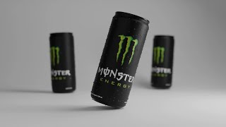 Moster Energy Drink Commercial  Made in Blender [upl. by Seward494]