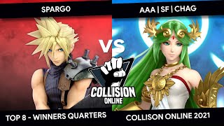 Collision Online 2021  Sparg0 Cloud vs Chag Palutena  Top 8  Winners Quarters [upl. by Marve980]