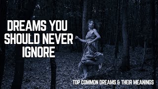 Top Common Dream Meanings You Should NEVER Ignore  Gracely Inspired [upl. by Niltac]