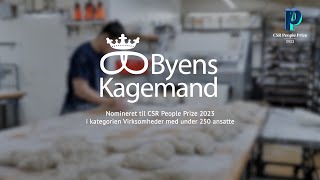 Byens Kagemand er nomineret til CSR People Prize 2023 [upl. by Emina]