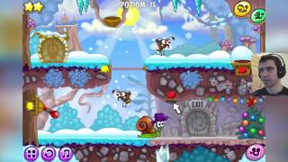 Darmowe Gry Online  Ślimak Bob 6 WINTER STORY [upl. by Chuah]