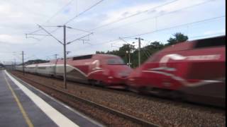 Thalys à gare Montchanin TGV [upl. by Hiroko]