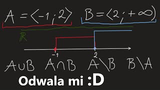 Przedziały Liczbowe Odc2  Działania Na Przedziałach  Zadania Udostępnij na Grupce Klasowej [upl. by Ilohcin]