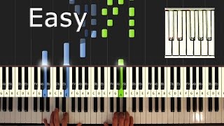 Feliz Navidad  Piano Tutorial Easy  How To Play Synthesia  Christmas [upl. by Adnuhsal]