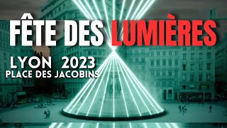 Fête des Lumières Lyon 2023  Place des Jacobins [upl. by Aneek]