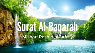 Surat Al Baqarah Mishari Rashid al Afasy [upl. by Brucie]